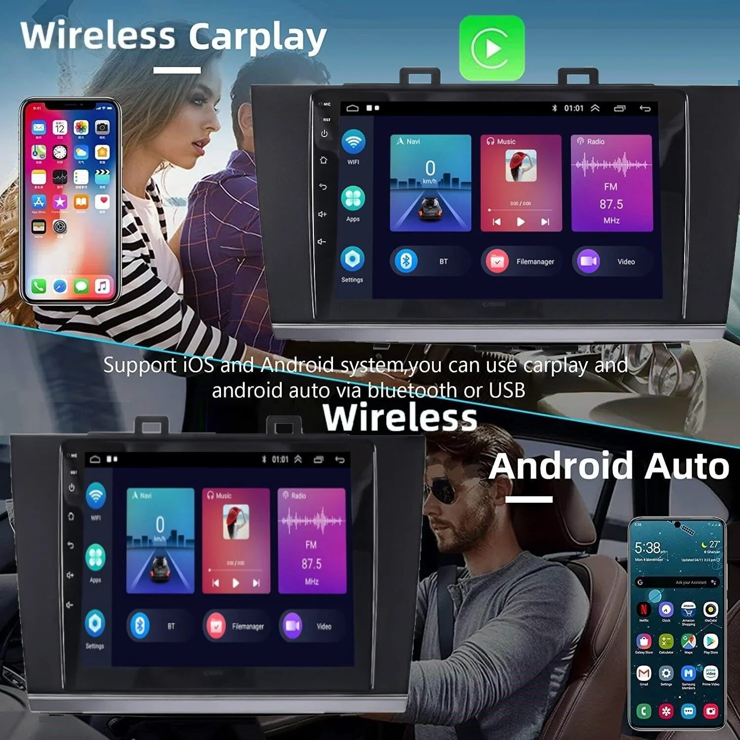 Upgrade Your Subaru Legacy Outback with Android Carplay  9IN Touchscreen Optimize Daily Commutes High-Quality Audio Streaming