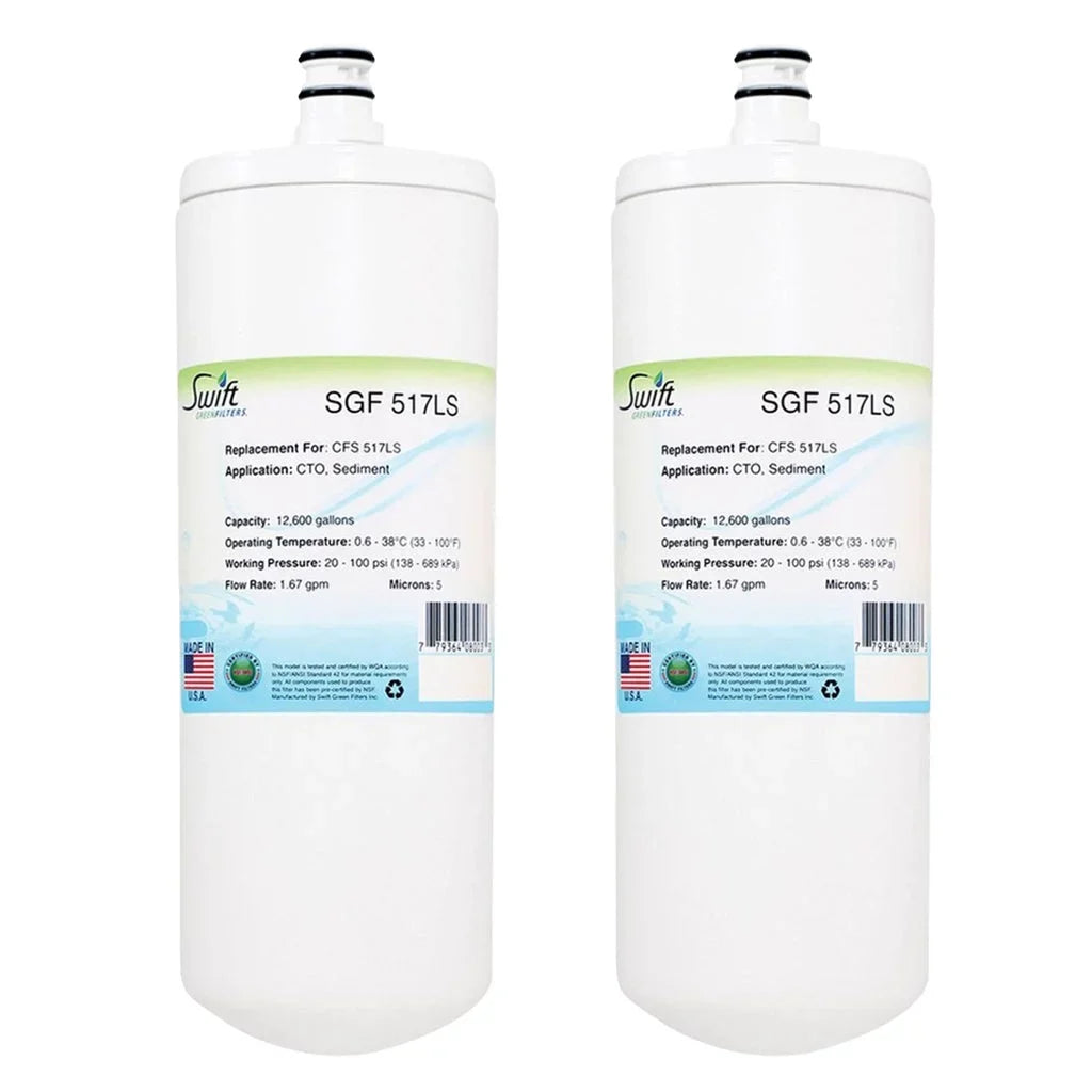 Swift Green Filters -517LS Compatible Commercial Water Filter for  517LS , Made in  (Pack of 2)