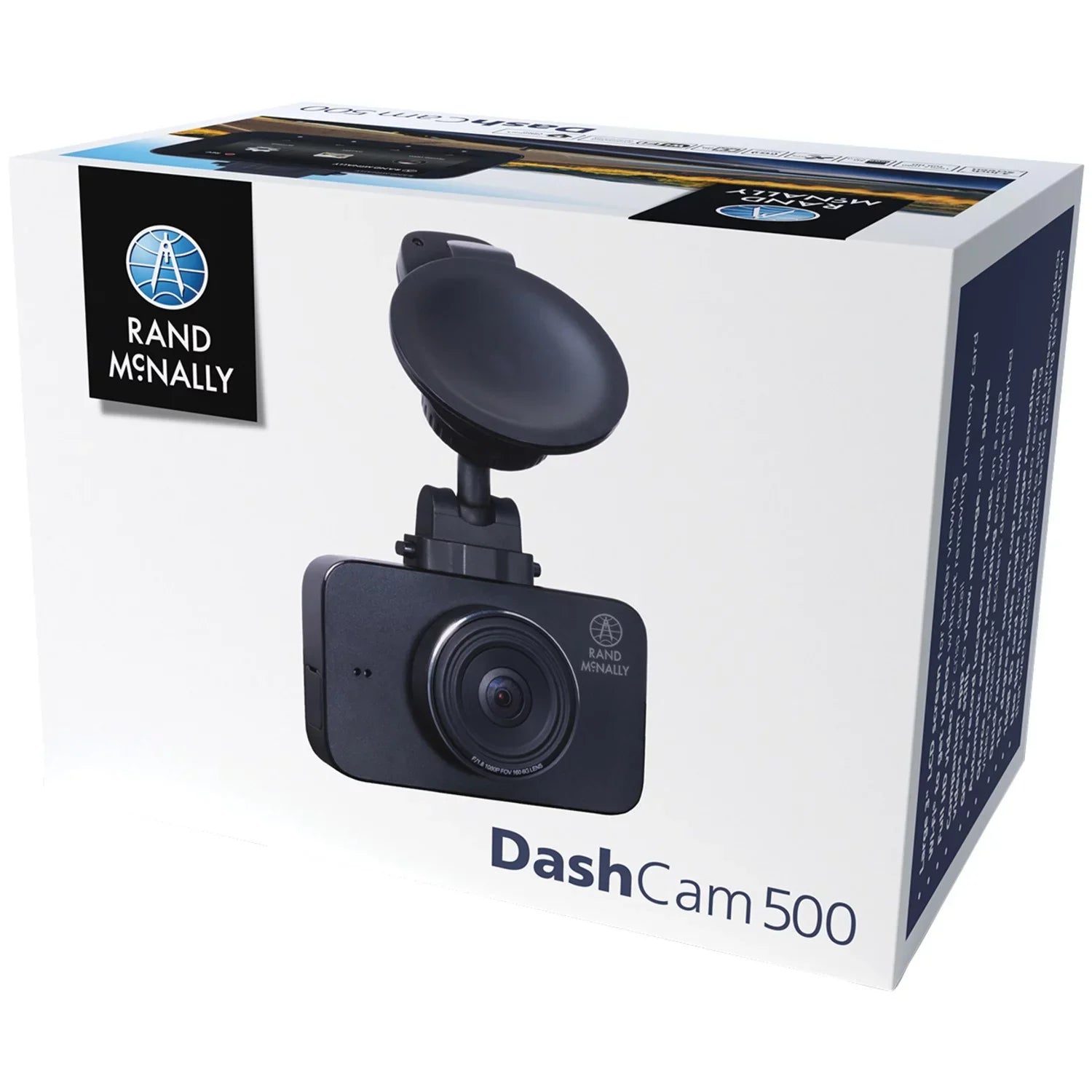 Rand McNally DASH500 DashCam 500 Dashboard Camera