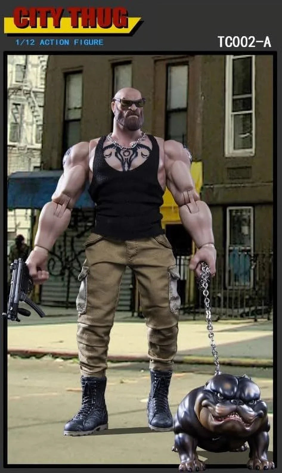 Takethat x  Crazy Figure TC002A 1/12 scale City Thug 6 inch male action figure
