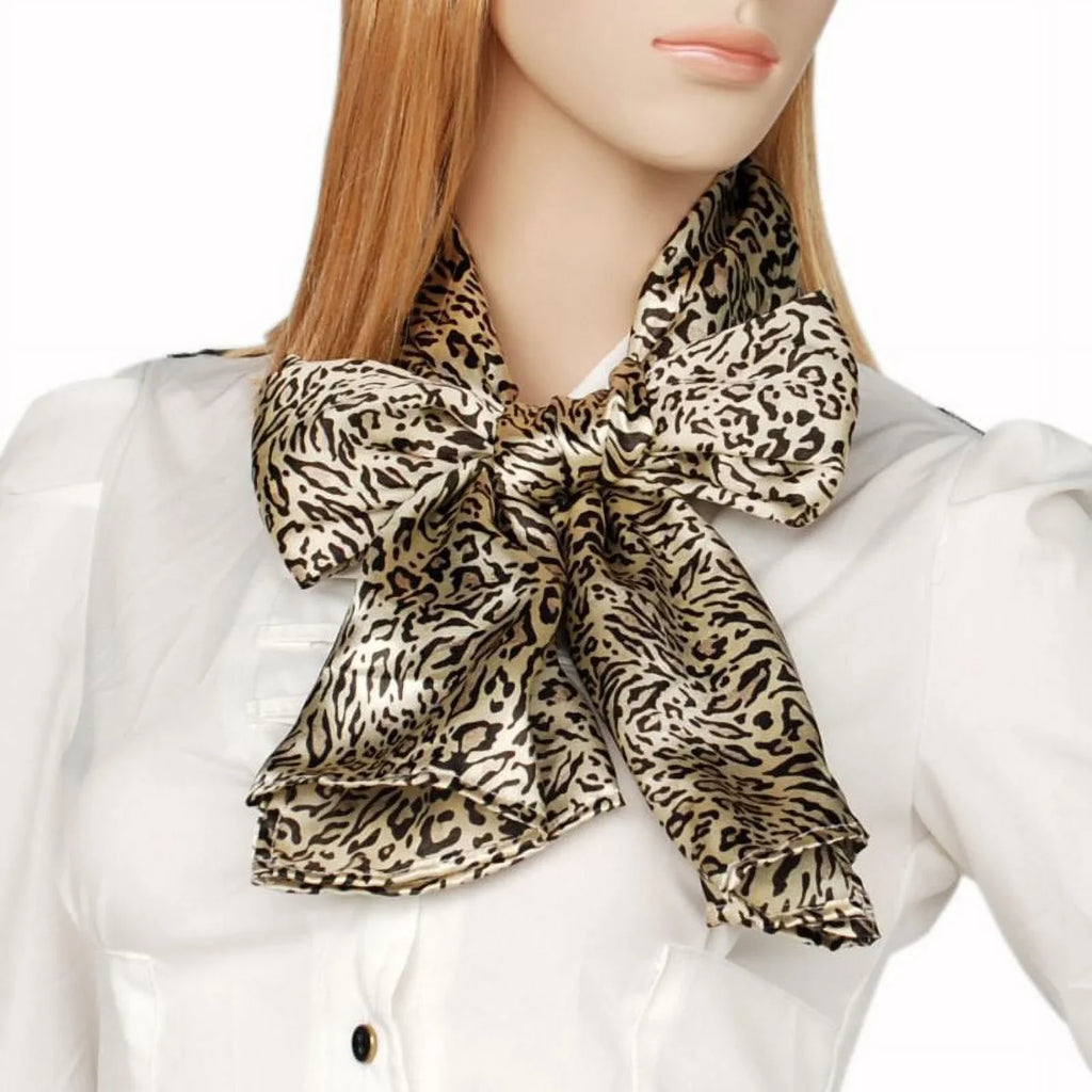 Blancho Leopard & Zebra Design Fashion Exquisitely Soft Natural Silky Scarf/Wrap/Shawl(Small)