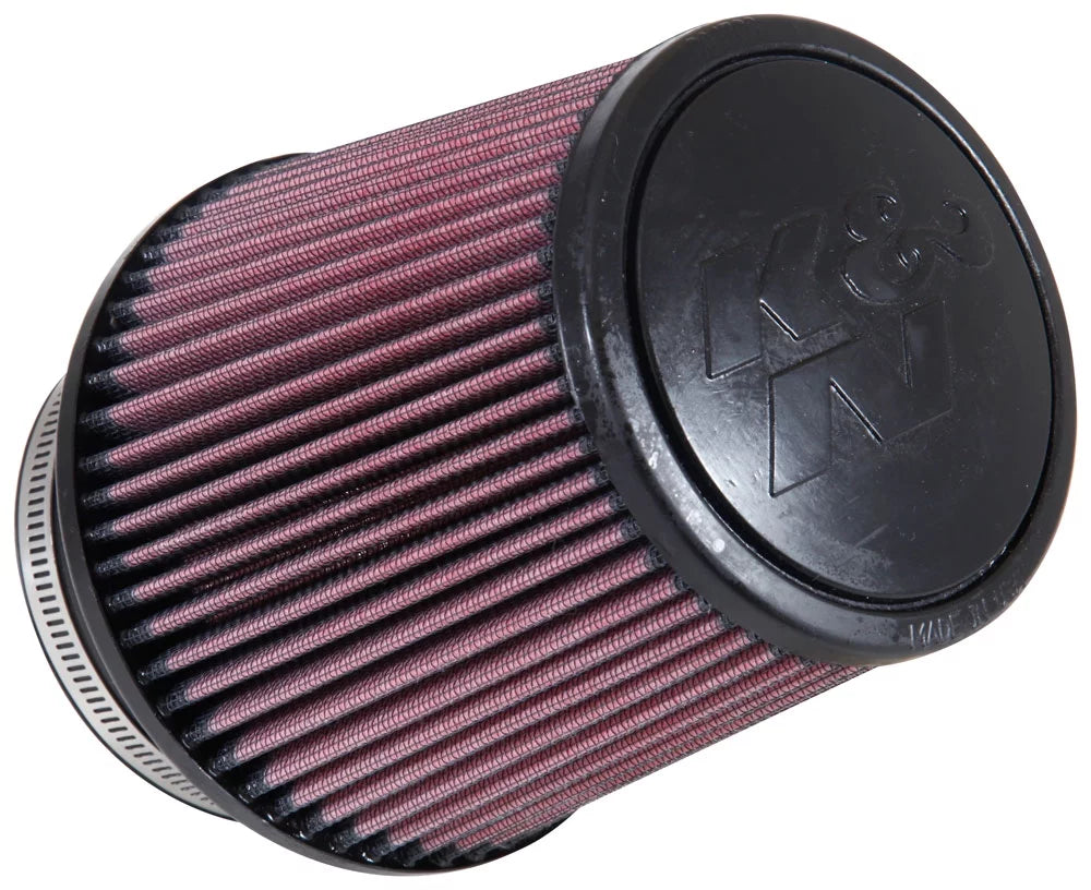 K&N Universal Clamp-On Air Filter: High Performance, Premium, Washable, Replacement Filter: Flange Diameter: 4 In, Filter Height: 6 In, Flange Length: 1.75 In, Shape: Round Tapered, -0850