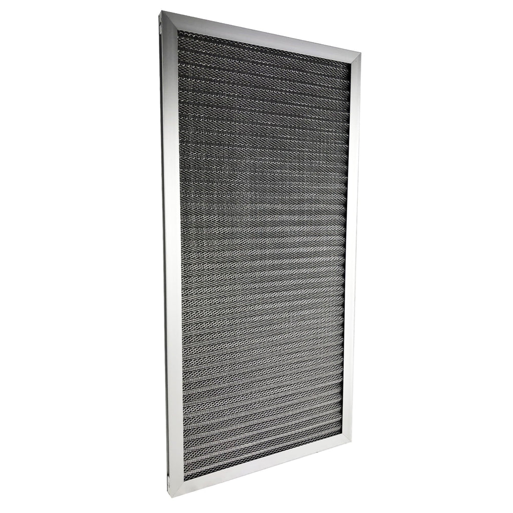 Aluminum Electrostatic Air Filter (12 " x 24" x1"), Furnace Central  Filter, Washable Metal  Air Filter