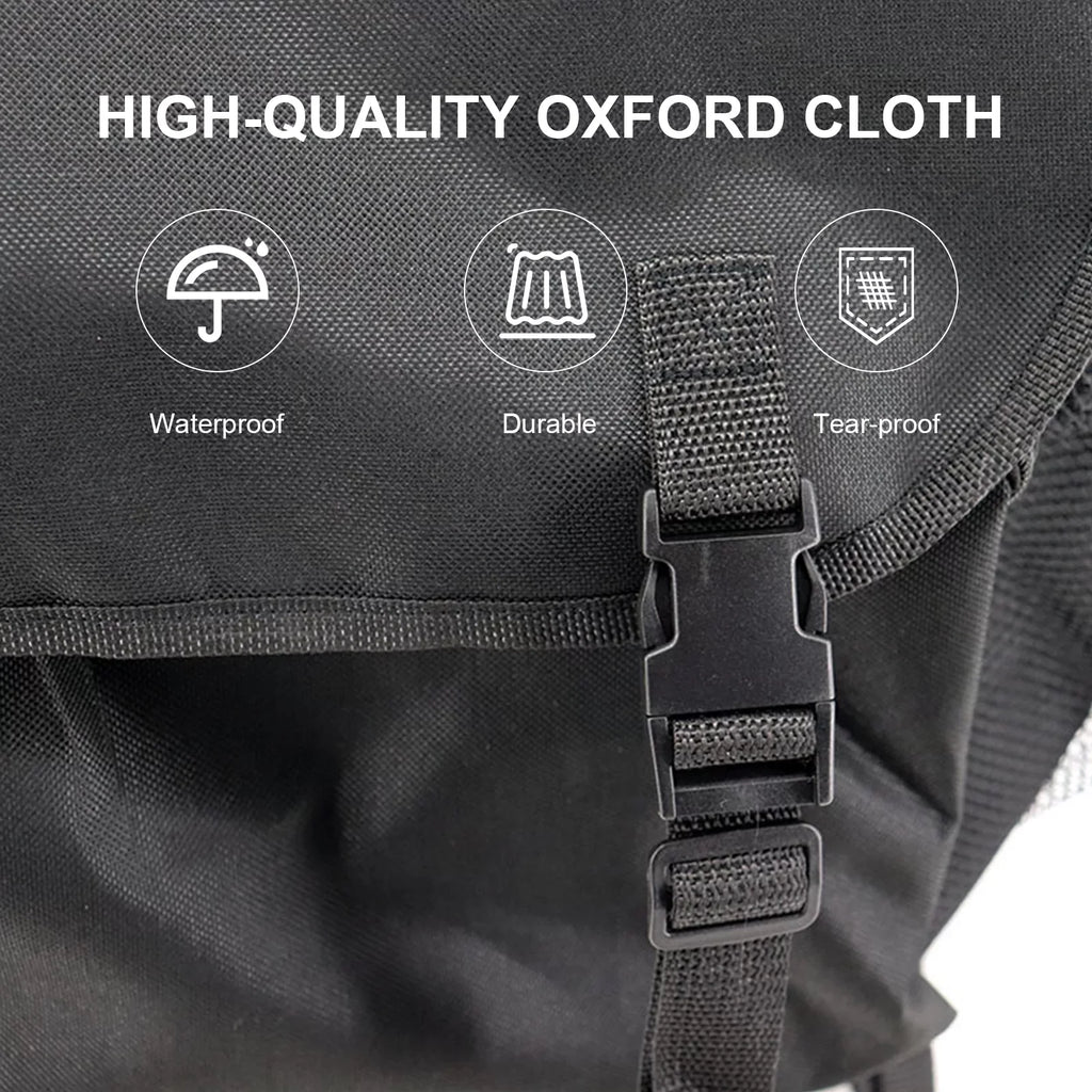 Multi-Pocket Spare Tire Trash Bag - Car Backpack Cargo Storage and Gear Organizer for Camping and Off-Road Travel