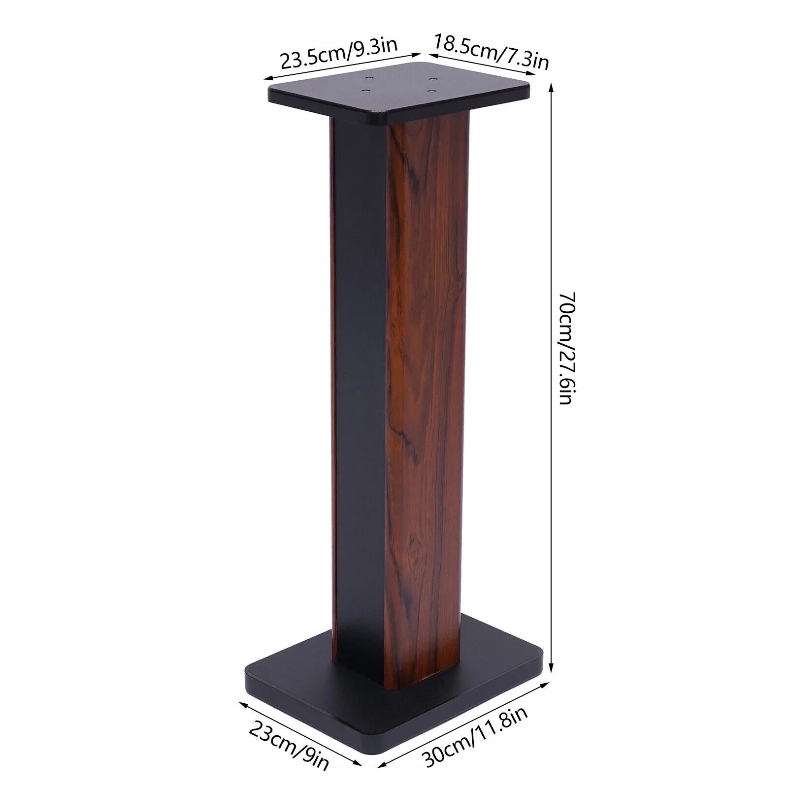 2x28" Studio Speaker Holder Monitor Stands Home Theater Multimedia Speaker Stand