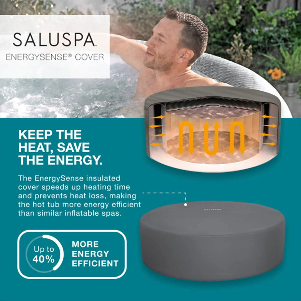 Bestway Coleman Honolulu AirJet Hot Tub with 4-Pack SaluSpa Spa Seat