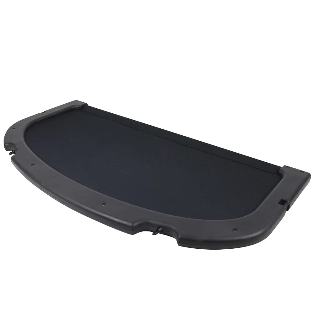 Ikon Motorsports Compatible with 02-06 Acura   Style Black Trunk Privacy Luggage Cargo Cover