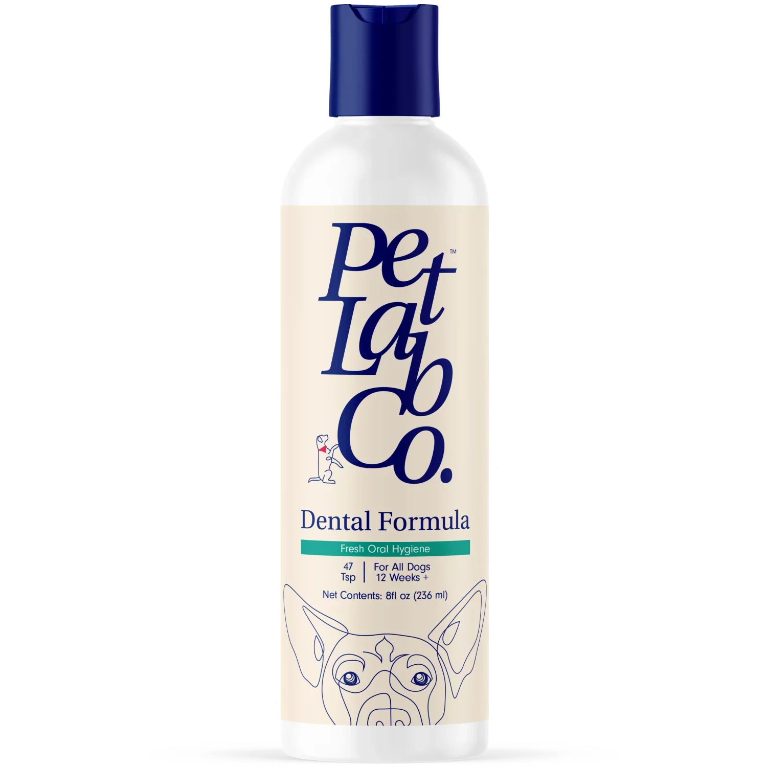 PetLab Co. Dog Water Additive For Dental Care & Fresh Breath 8 fl oz.