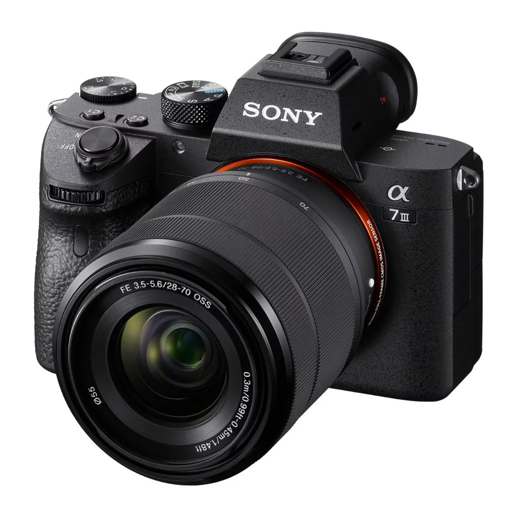 Sony Alpha a7  Mirrorless Camera with 28-70mm Lens and Wireless Mic Bundle