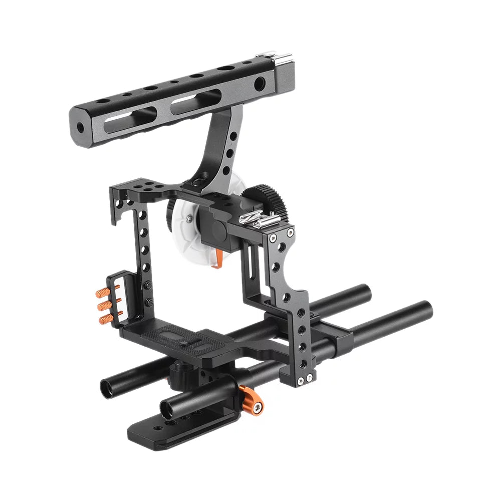 Moobody C500 Aluminum Alloy Camera Camcorder Video Cage Rig Kit Film Making System w/ Matte Box for Panasonic GH4 Replacement for Sony A7S/A7/A7R/A7RII/A7SII/A7IV  Mirrorless Camera