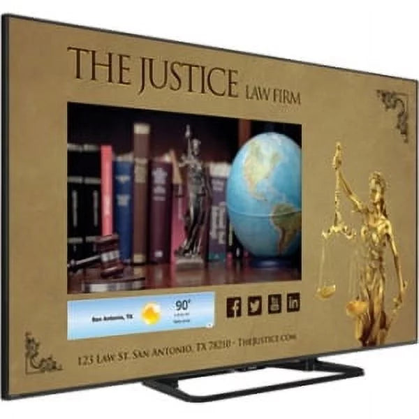 Sharp -80LE661U - 80" Diagonal Class Aquos  -backlit   - digital signage / hospitality - Smart  1920 x 1080 - edge-lit