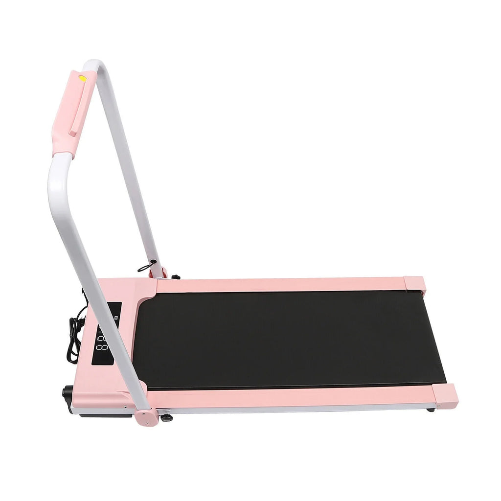 Fichiouy Folding Compact Treadmill with Remote Control  Display 220 lbs Capacity for Small Space