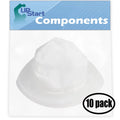 10-Pack EVF100 Filter Replacement for Black & Decker BDH7200CHV Vacuum Cleaner - Compatible with Black & Decker 90590689 Filter
