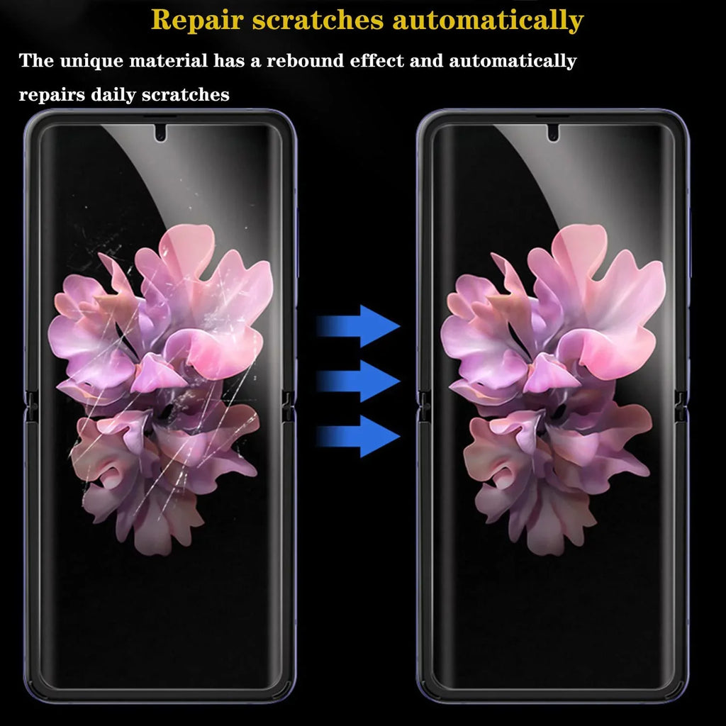 [3 Pack]Screen Protectors Compatible with Samsung Galaxy Z Flip 4 5G 2022, 3 Pack Inside Screen Self-Healing  Film