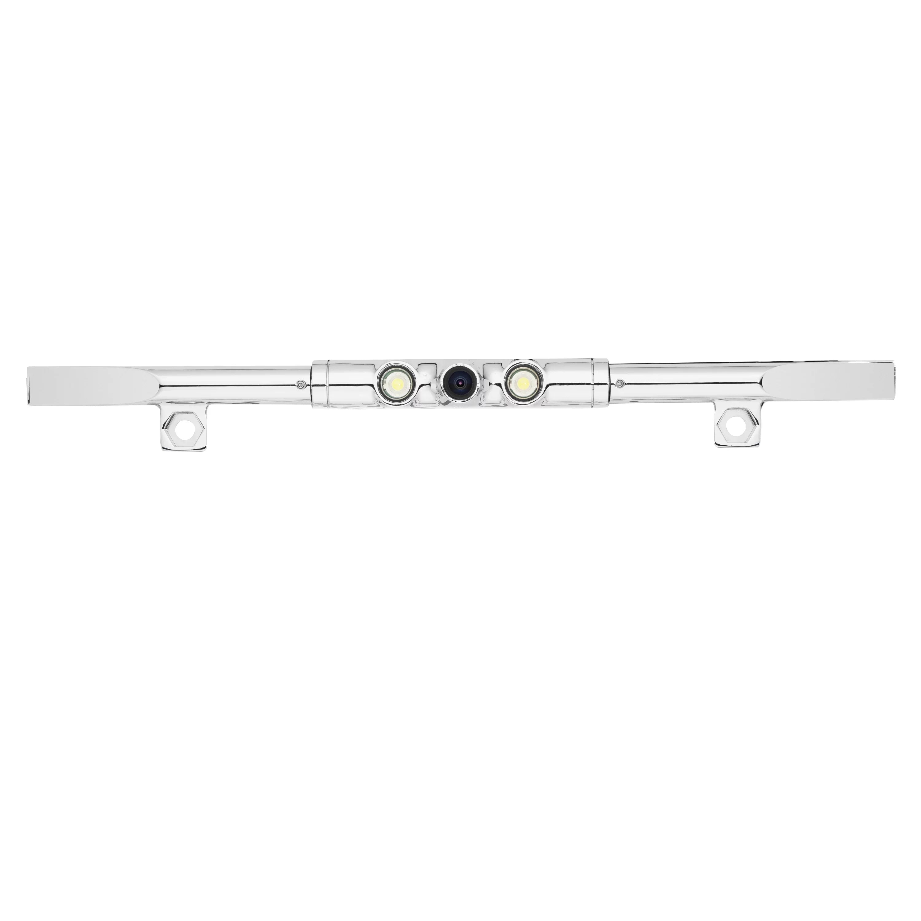 VTL405LTJ - Ultra Slim Bar-Type License Plate Backup Camera with Active Parking Lines and  Lights (Chrome)