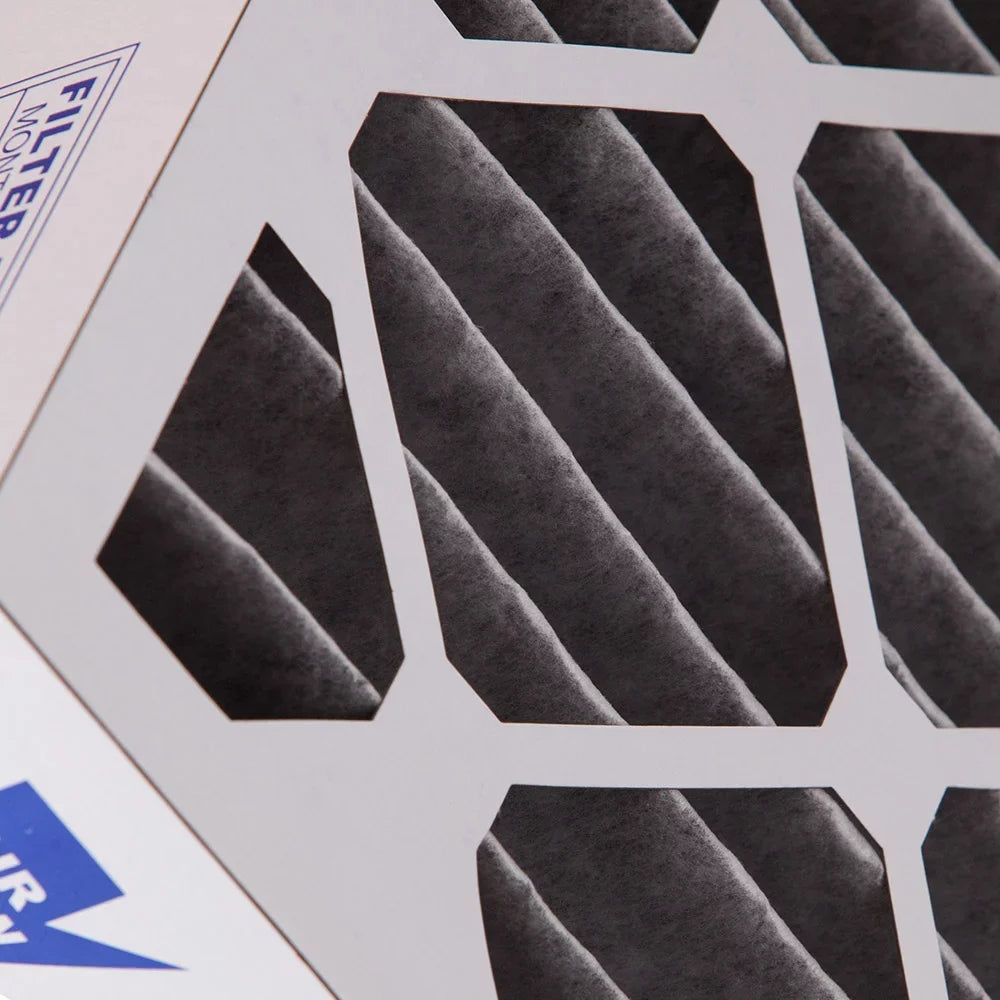 Nordic Pure 20x20x4 (3 5/8) Furnace Air Filters  10 Pleated + Carbon 6 Pack