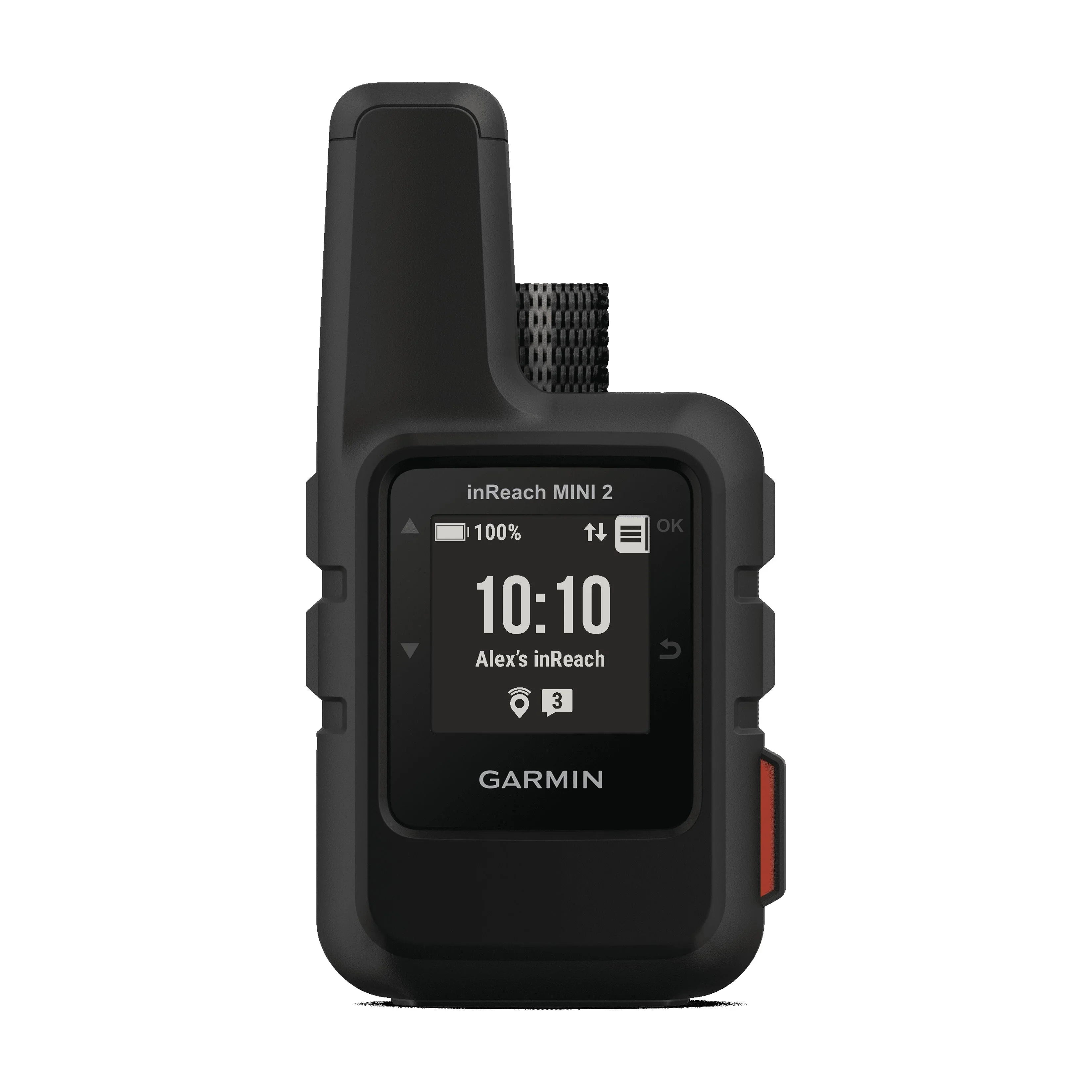 Garmin inReach Mini 2 Satellite Communicator (Black) with Power Adapters