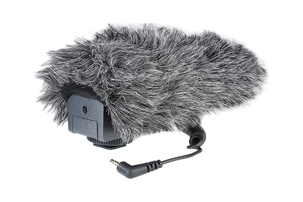 Movo -SM440 Furry Outdoor Microphone Windscreen Muff Custom Fit for Sennheiser  440 Compact Stereo Shotgun Microphone