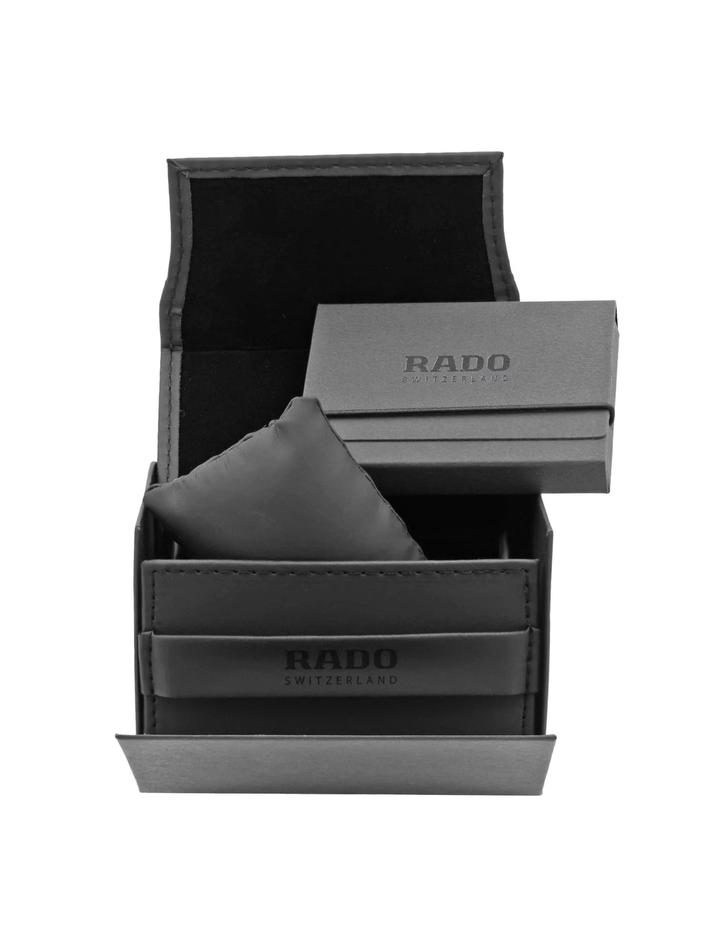 Rado Hyperchrome 31mm Stainless Steel Black Dial Quartz Ladies Watch R32976163
