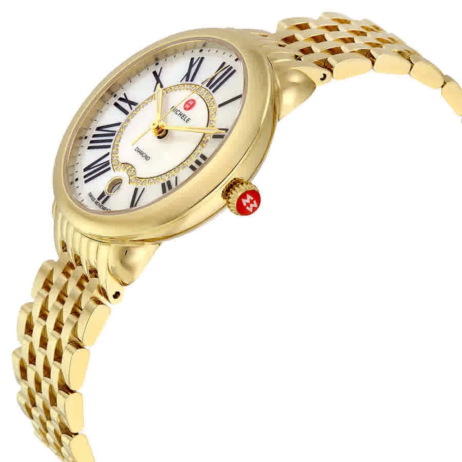 Michele Serein Mother of Pearl Dial Ladies Watch MWW21B000017