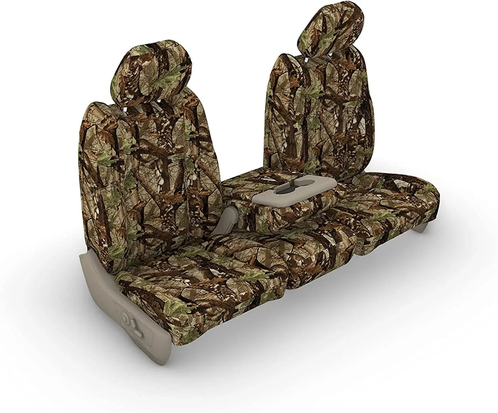 F486 2014 Ford F150 & 2015-2021 F250-F550 Front 40/20/40 Split Seat with Opening Center Console and Opening 20 Section Seat Bottom in DS1C Camouflage Endura