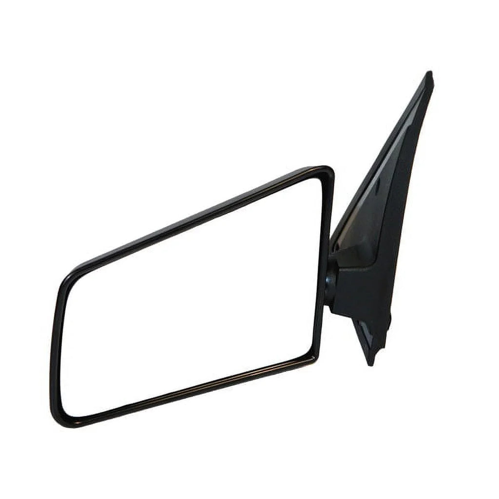 For 85-94 Chevy S10 Blazer Manual Small 3x5 Black Rear View Mirror Driver Side
