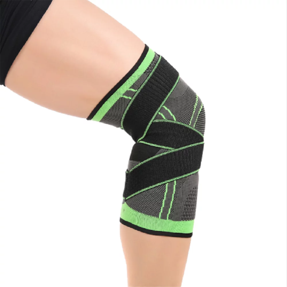 Outdoor Products Clearance,3D Weaving Knee Brace Breathable Sleeve Support For Running Jogging Sports 1pcs
