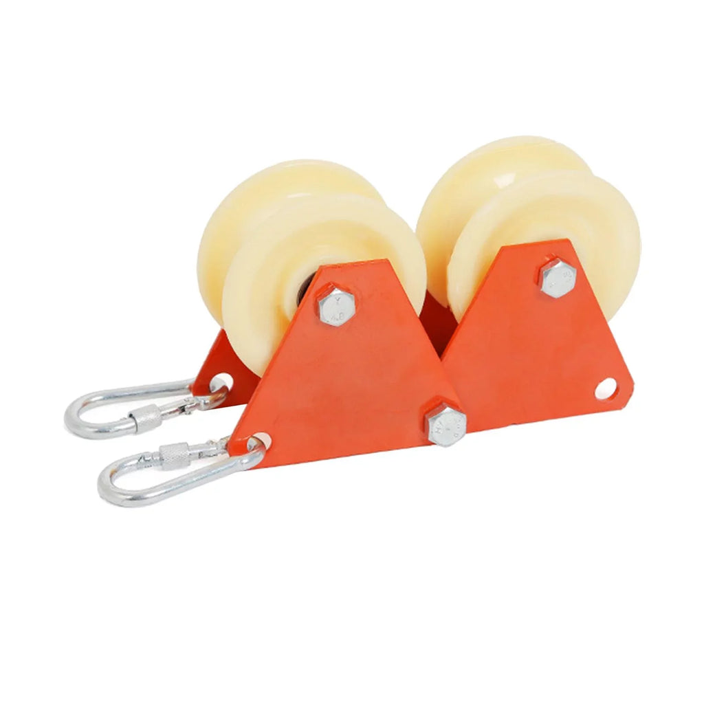 Rock Climbing Hiking Abseiling Rappelling Rope Anchor Rope Edge Sheath Wheels Wear-Resistant Accessories