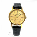 Pre-Owned Omega Deville Manual Winding Gold Dial Watch Ladies (Good)