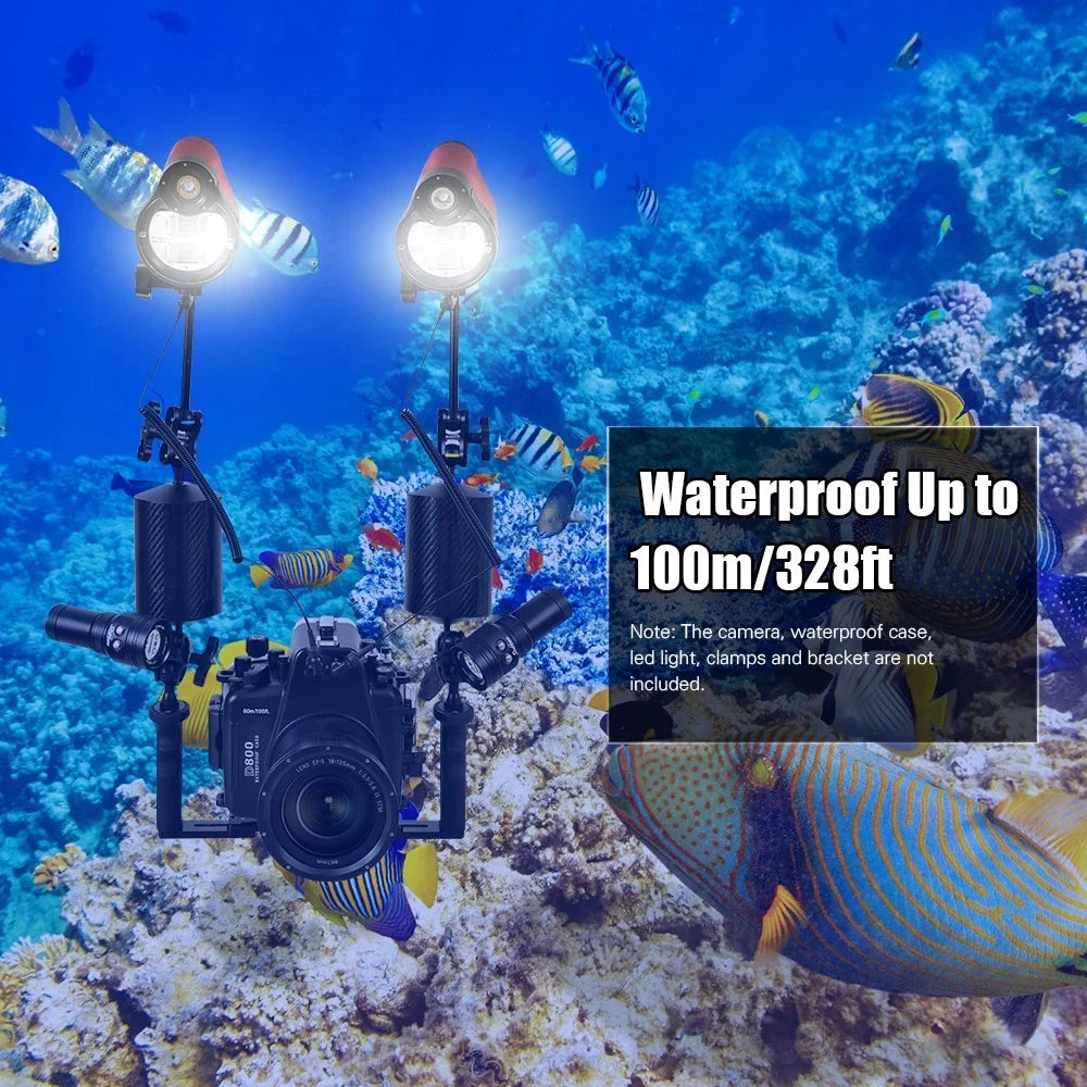 Sea frogs Flash lamp,Optic Cable Case Max. 100m/328ft 5600k St-100- Waterproof Max. 100m/328ft 5600k With Waterproof Max. 100m/328ft With Optic Cable 5600k With Optic Ainn Dsfen