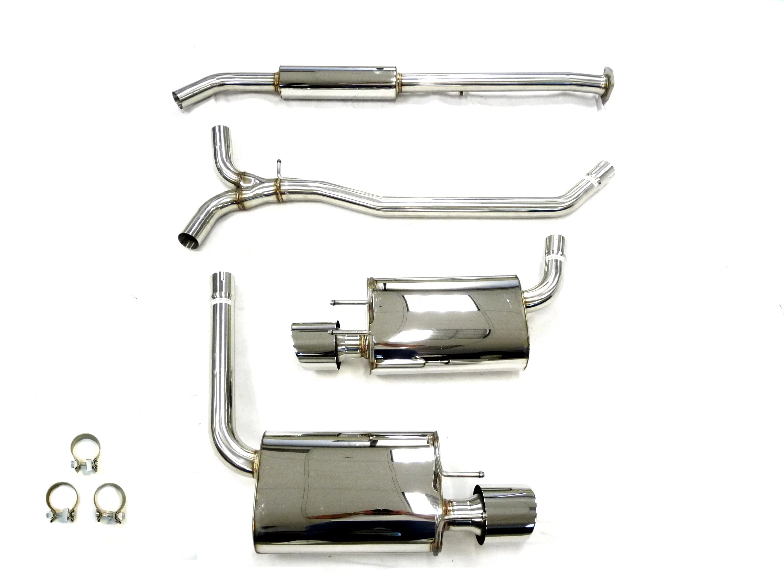Stainless Steel Catback Exhaust For 2013 to 2017 Honda Accord 3.5L V6 By