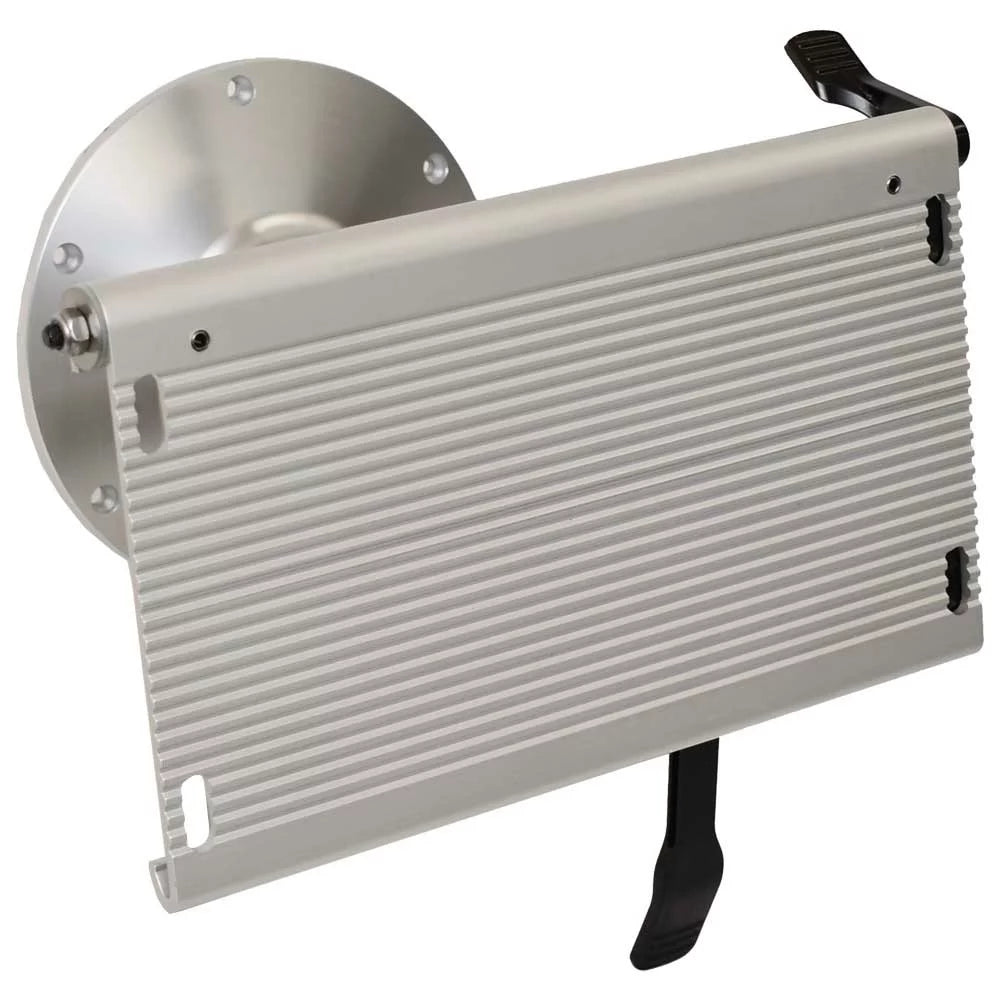Garelick Boat Seat Swivel Slide Pedestal | 14 Inch Polished Aluminum