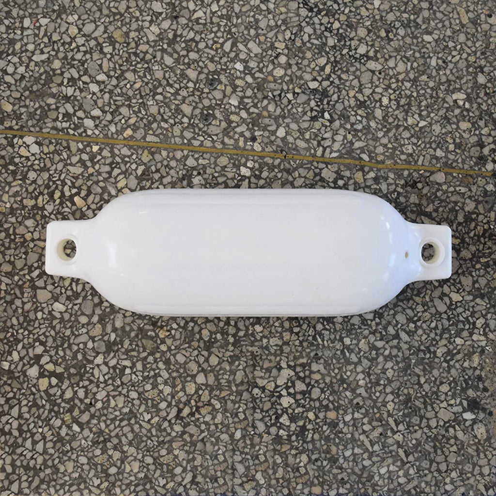 Boat Ribbed Inflatable Boat Bumpers for Bass Boats Fishing Boats White