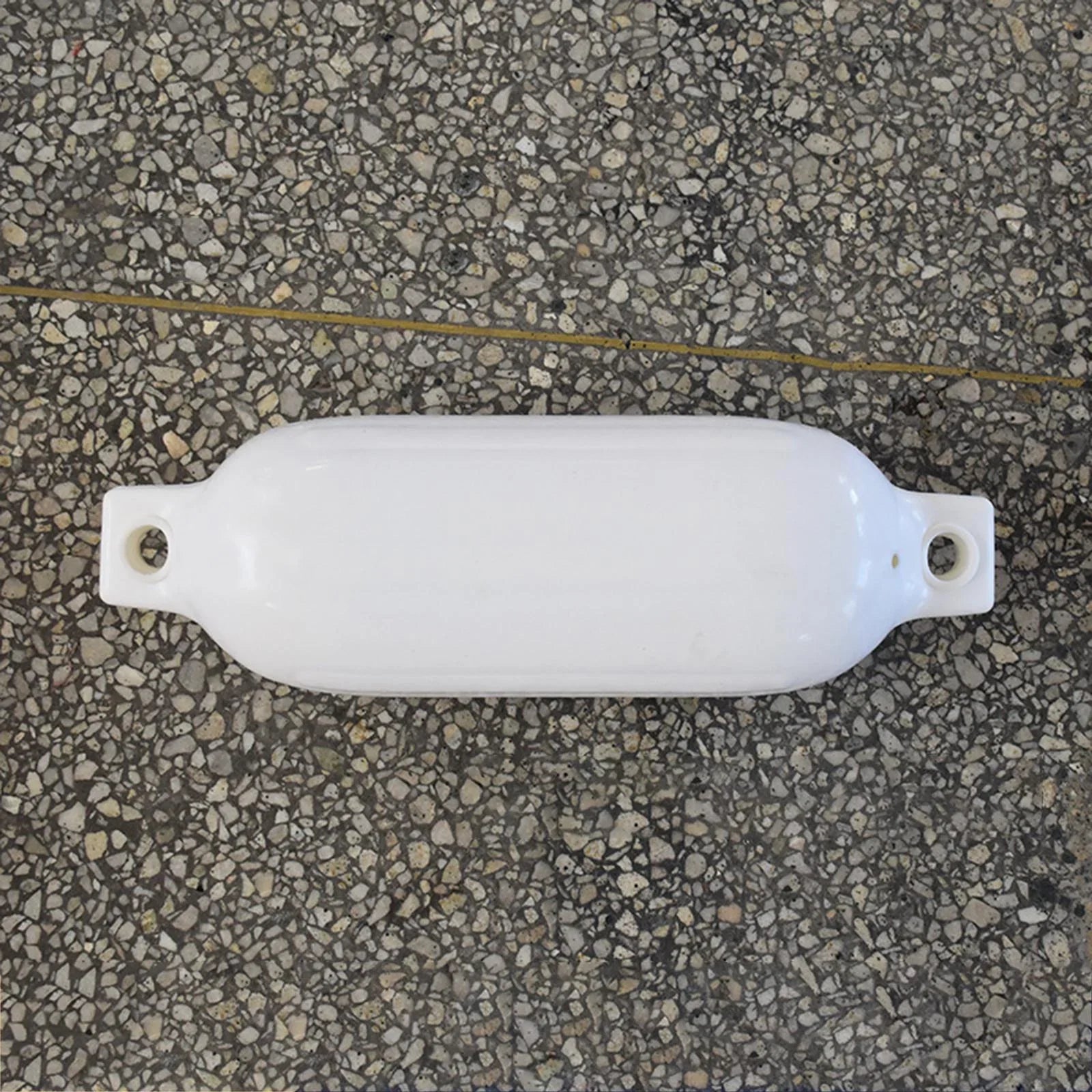 Boat Ribbed Inflatable Boat Bumpers for Bass Boats Fishing Boats White