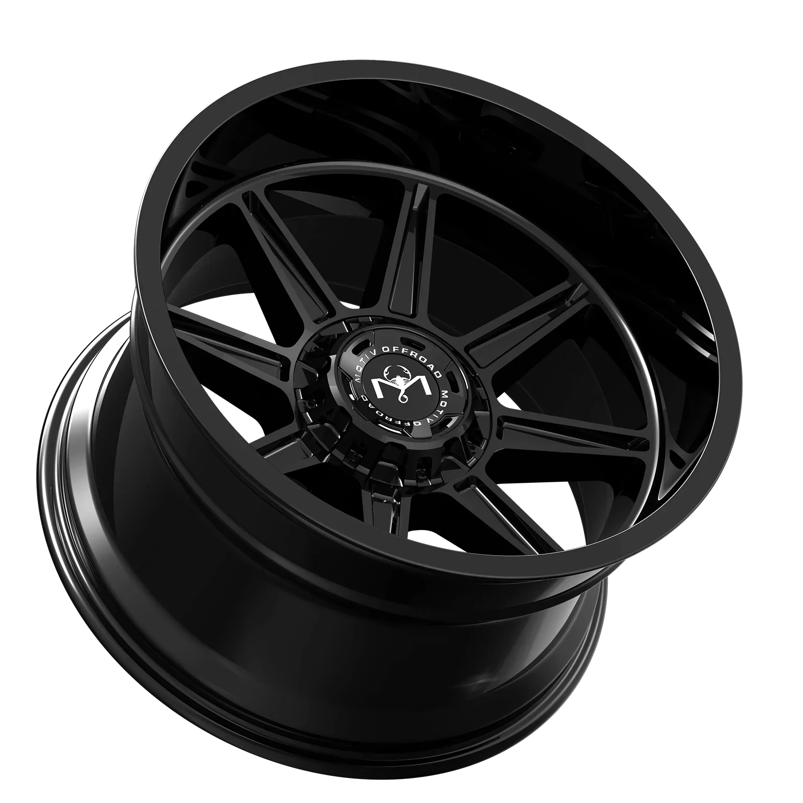 Motiv Off Road 428B  428B-7908700 17X9 8X170 (+00)  428B Balast ( 125.2) Gloss Black Cast Aluminum