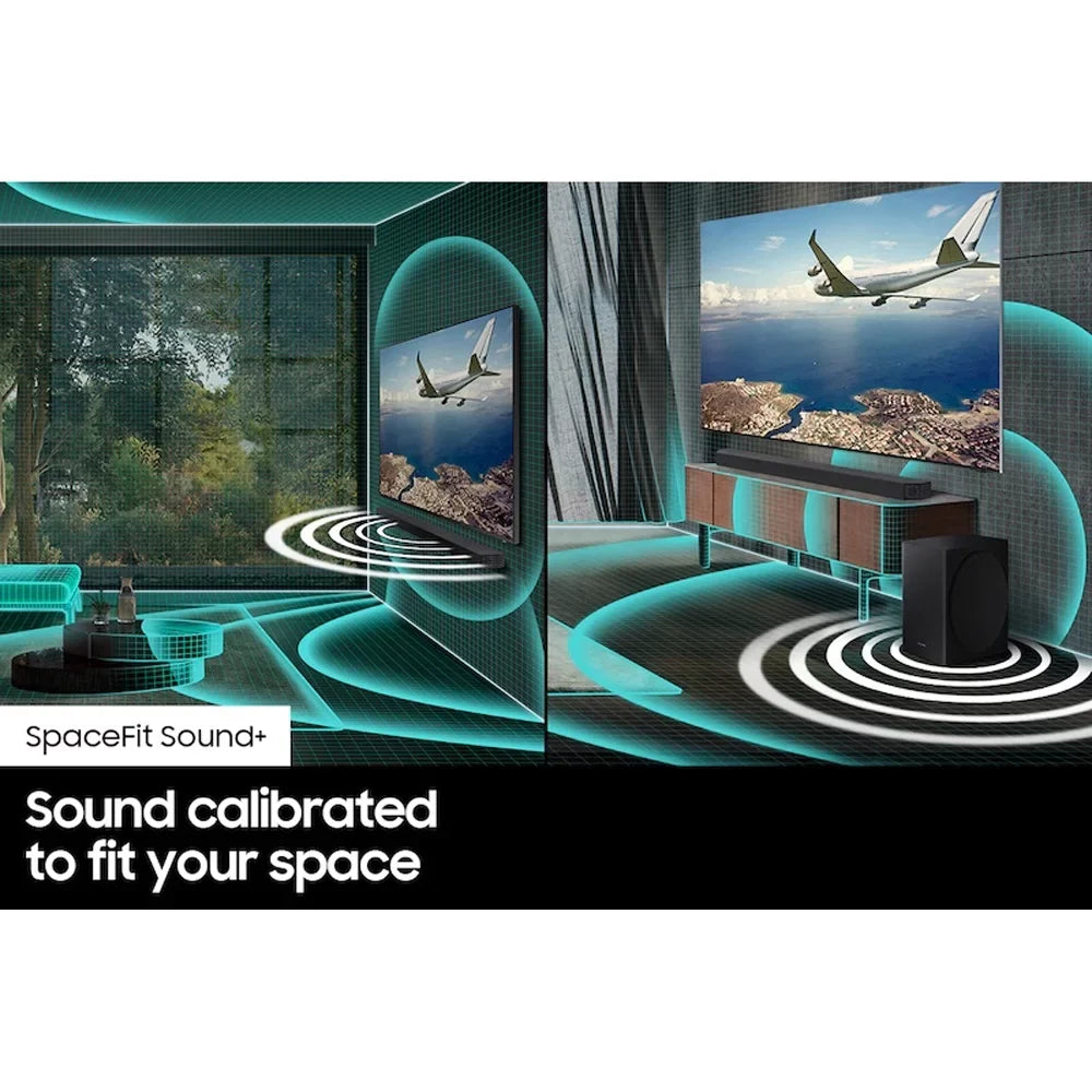 Samsung -Q900A/ 7.1.2ch Soundbar w/ Dolby Atmos / :X + Wireless Subwoofer 2021 (Open Box)