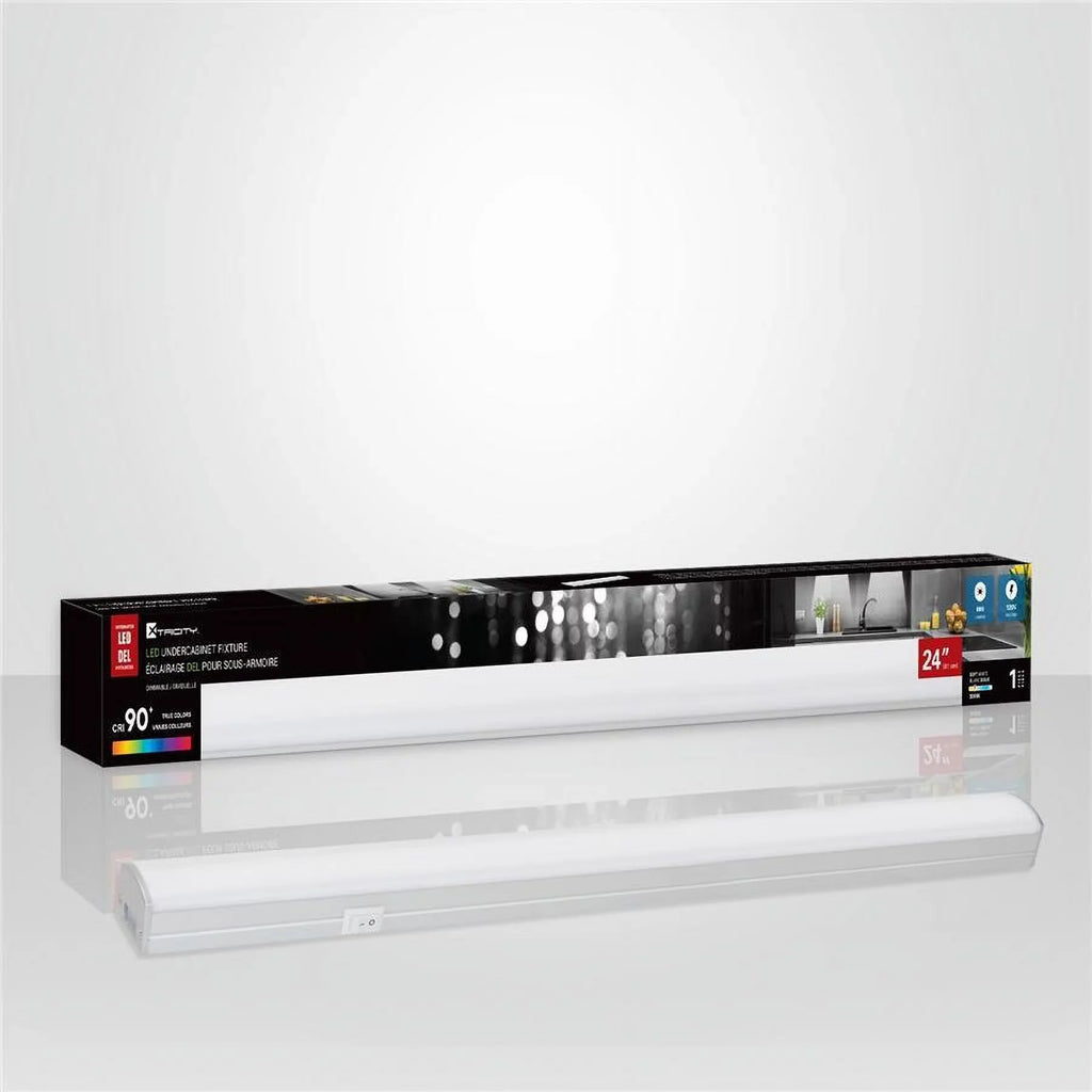 Xtricity - Dimmable  Under Cabinet Light, 24 '' Length, 10W, 3000K Soft White