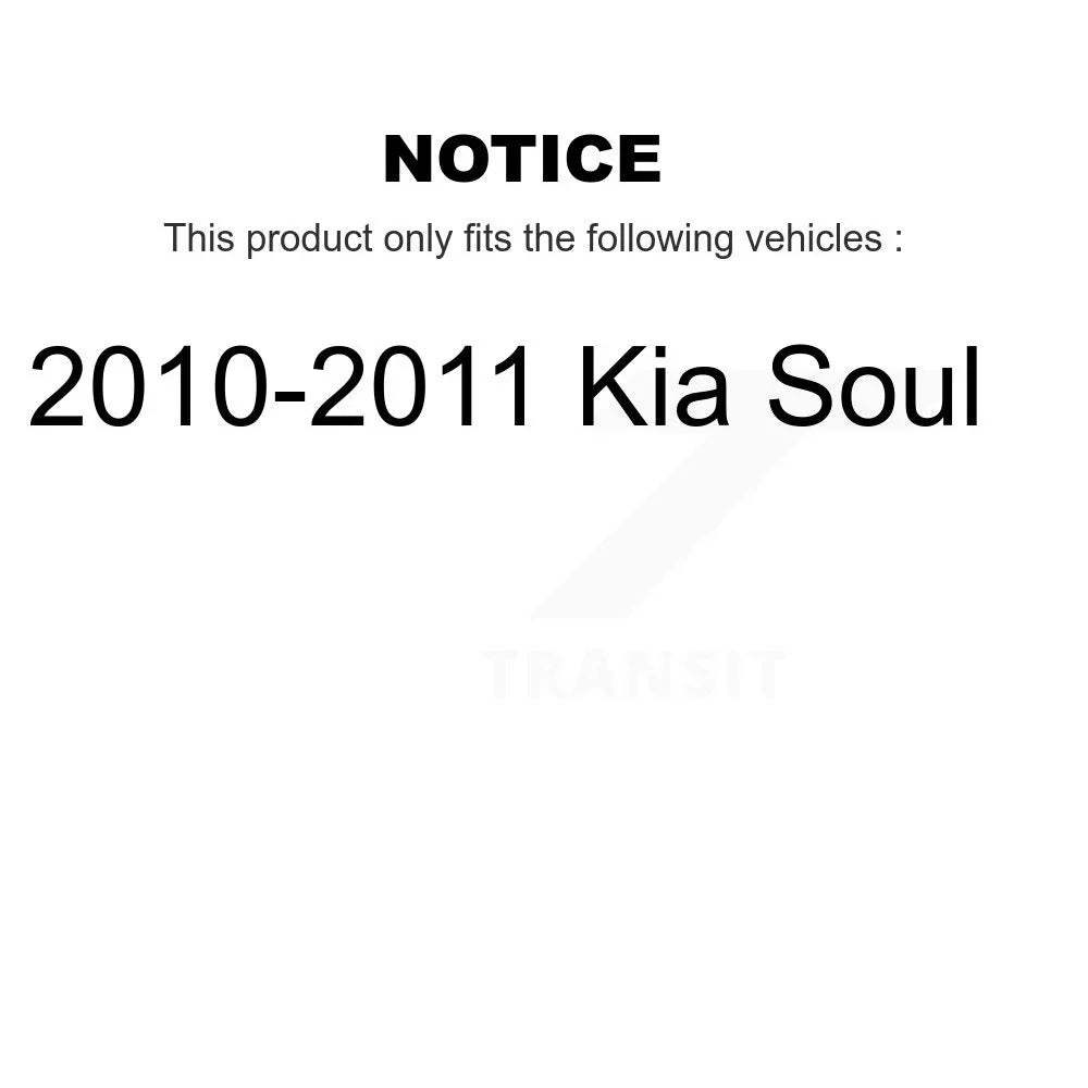 Air And Cabin Filters Kit For 2010-2011 Kia Soul -101093