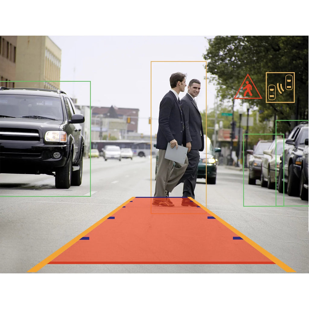 Vision VTL17AI VTL17AI Concealed-Mount 170° License-Plate  Camera with Intelligent Detection and Warning Alert