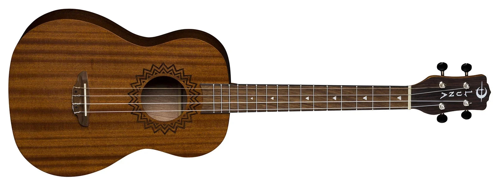 Luna Guitar Uke Vintage Mahogany Baritone -