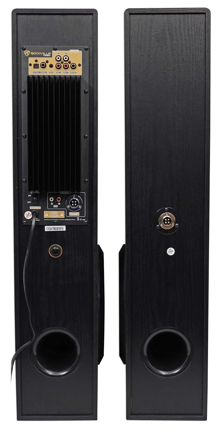 Audio Technica -3212/C710DE2 Wireless Handheld Mic+Tower Home Theater Speaker