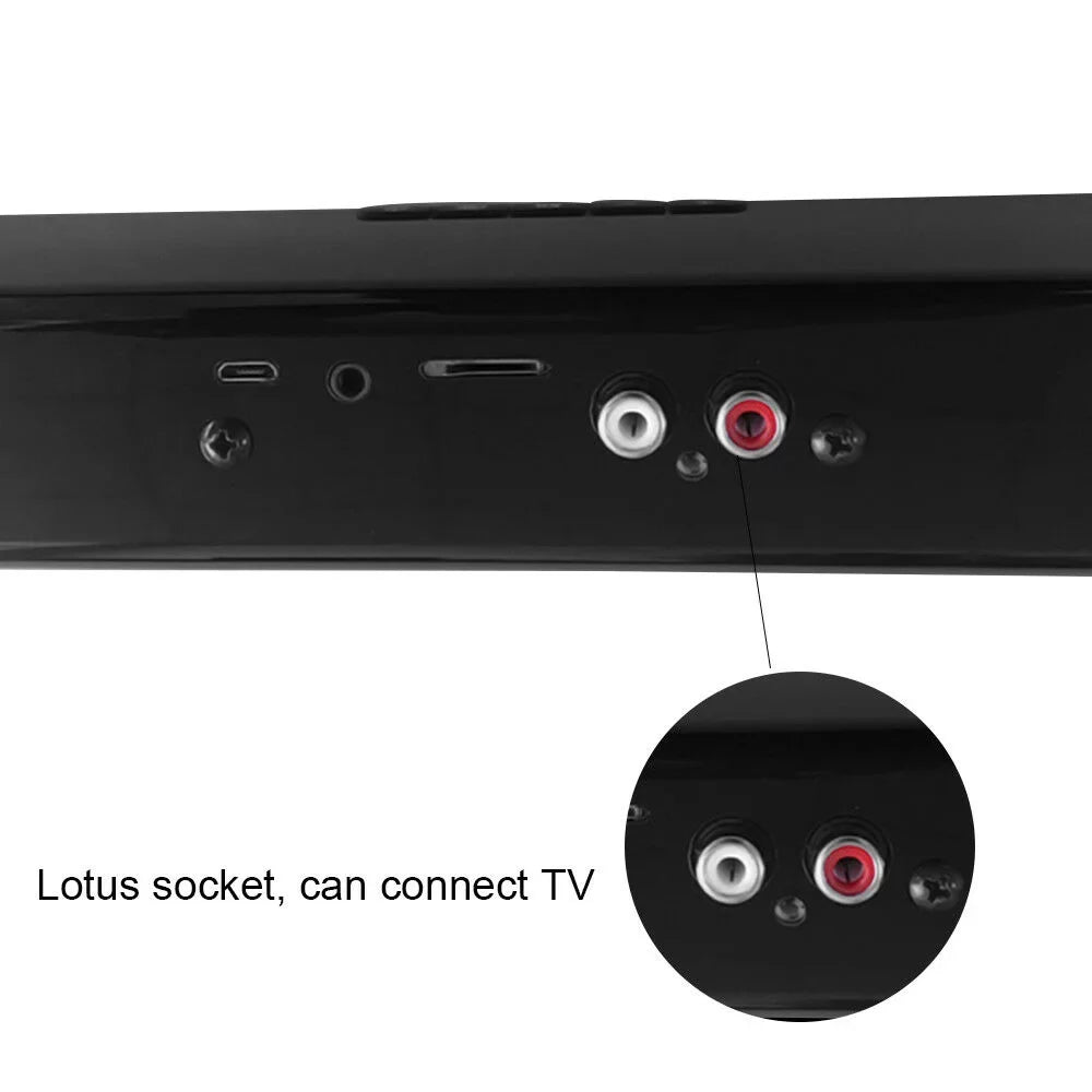 3D Portable Home Wireless Speakers System Soundbar Sound Bar Bluetooth Bluetooth V4.2  Sound Bar