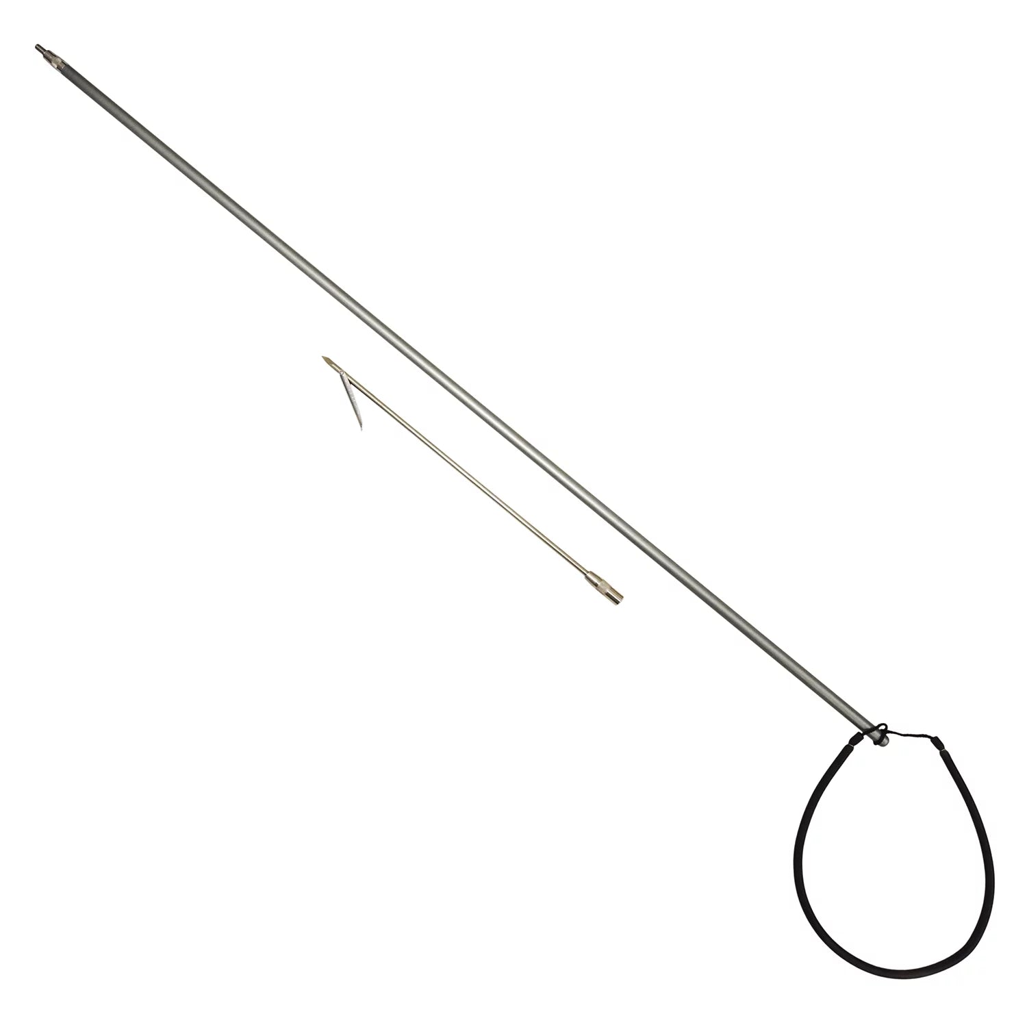Scuba Choice Heavy Duty Silver Aluminum 6ft Pole Spear w/ 1 Prong Speartip