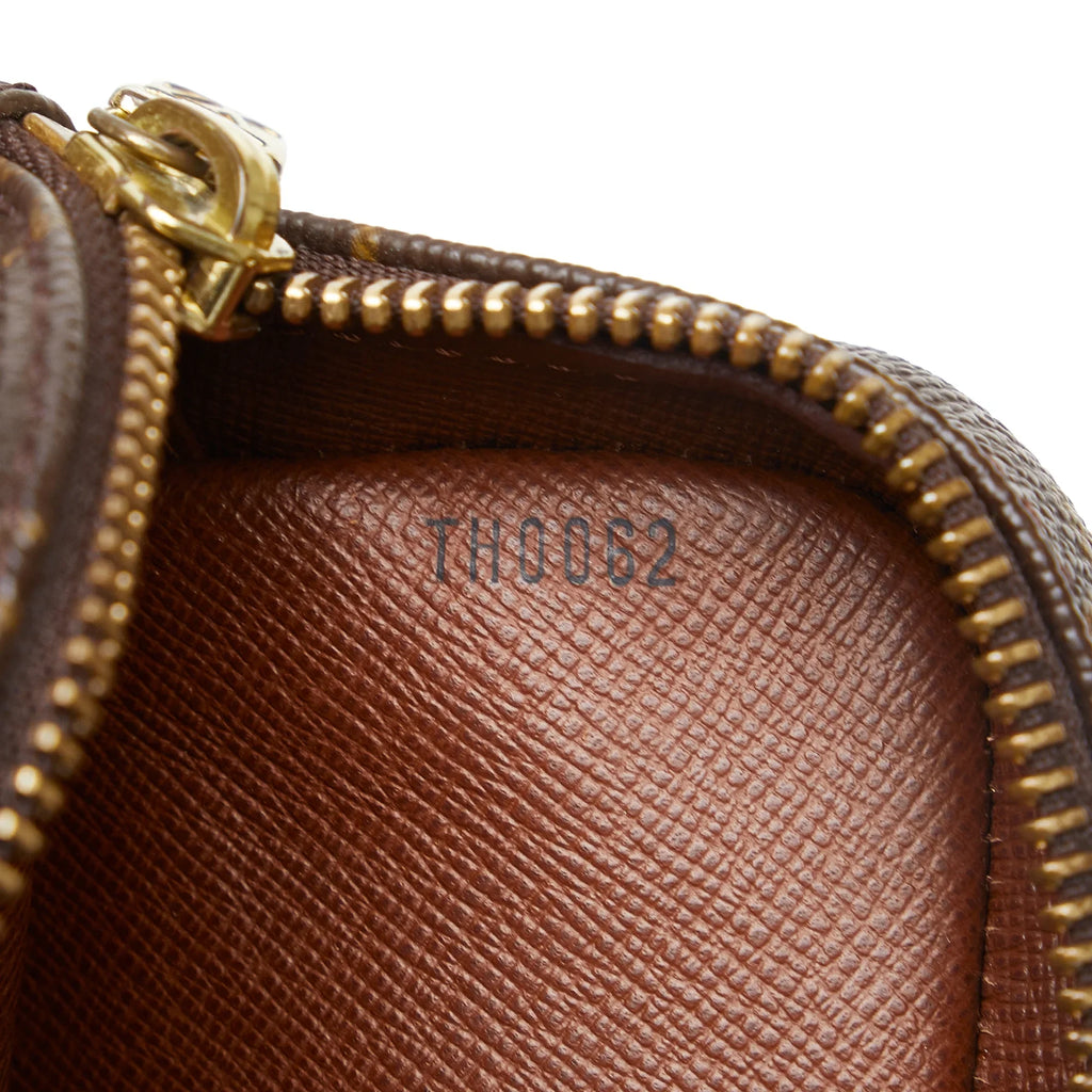 Pre-Owned Authenticated Louis Vuitton Monogram Amazone Canvas Brown Crossbody Bag Unisex (Fair)