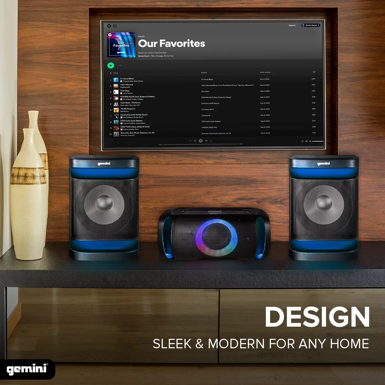 Gemini Sound -4800 Bluetooth  Party Light Stereo & Home Theater Audio System with 4000W Watts