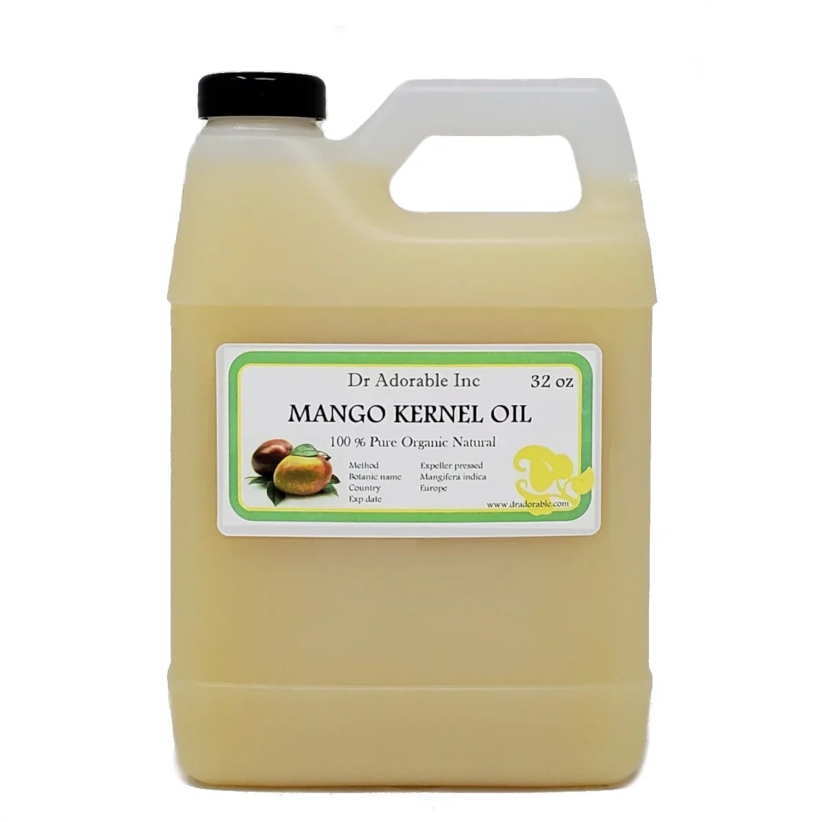 Dr.Adorable - Mango Kernel Oil 100% Pure Organic Cold Pressed Natural 32 oz