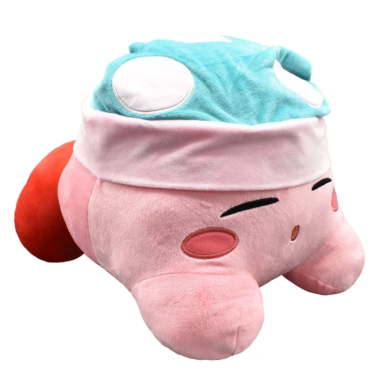 Kirby 12" Soft and Squeezable Plush Toy - Sleepy Hat
