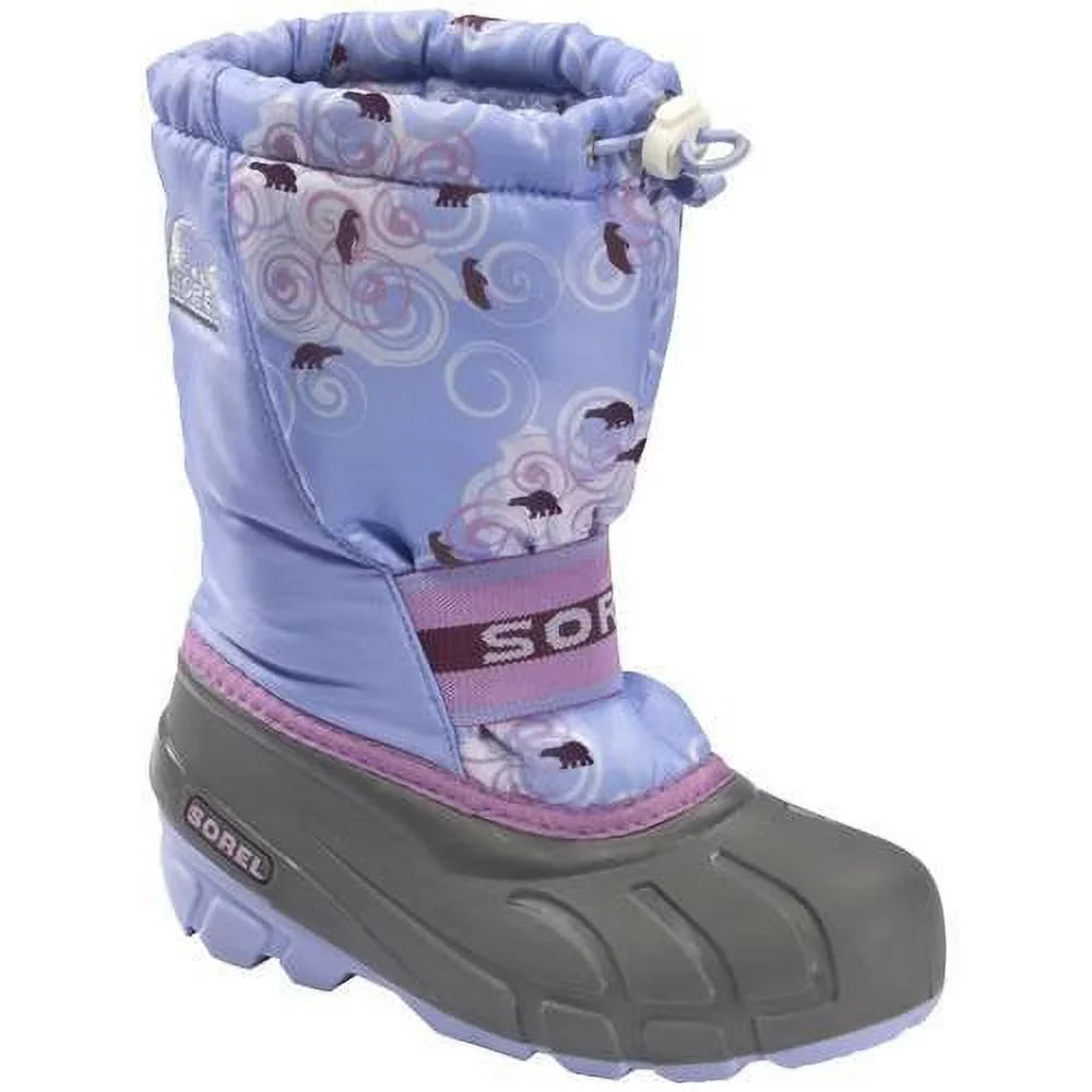 Sorel Cub Pac Boots Girls Sweet Pea/Wild Orchid Sz 6