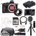 Nikon Z5 Mirrorless Digital Camera (Body) w/    Mount Adapter+ 128GB + Extra Battery+ Tripod- Accessory Kit