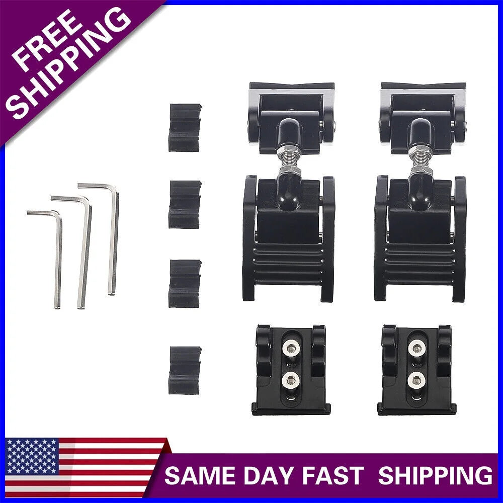 G·  Pair Front Hood Latch Hood Lock Catch Kit for Jeep Wrangler   2007-2018